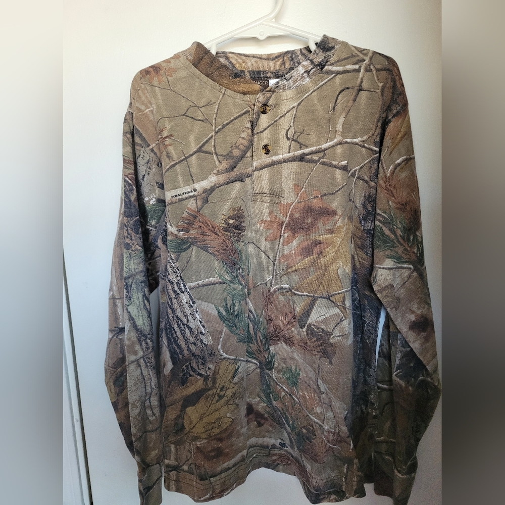 Boys Camo hunting shirt